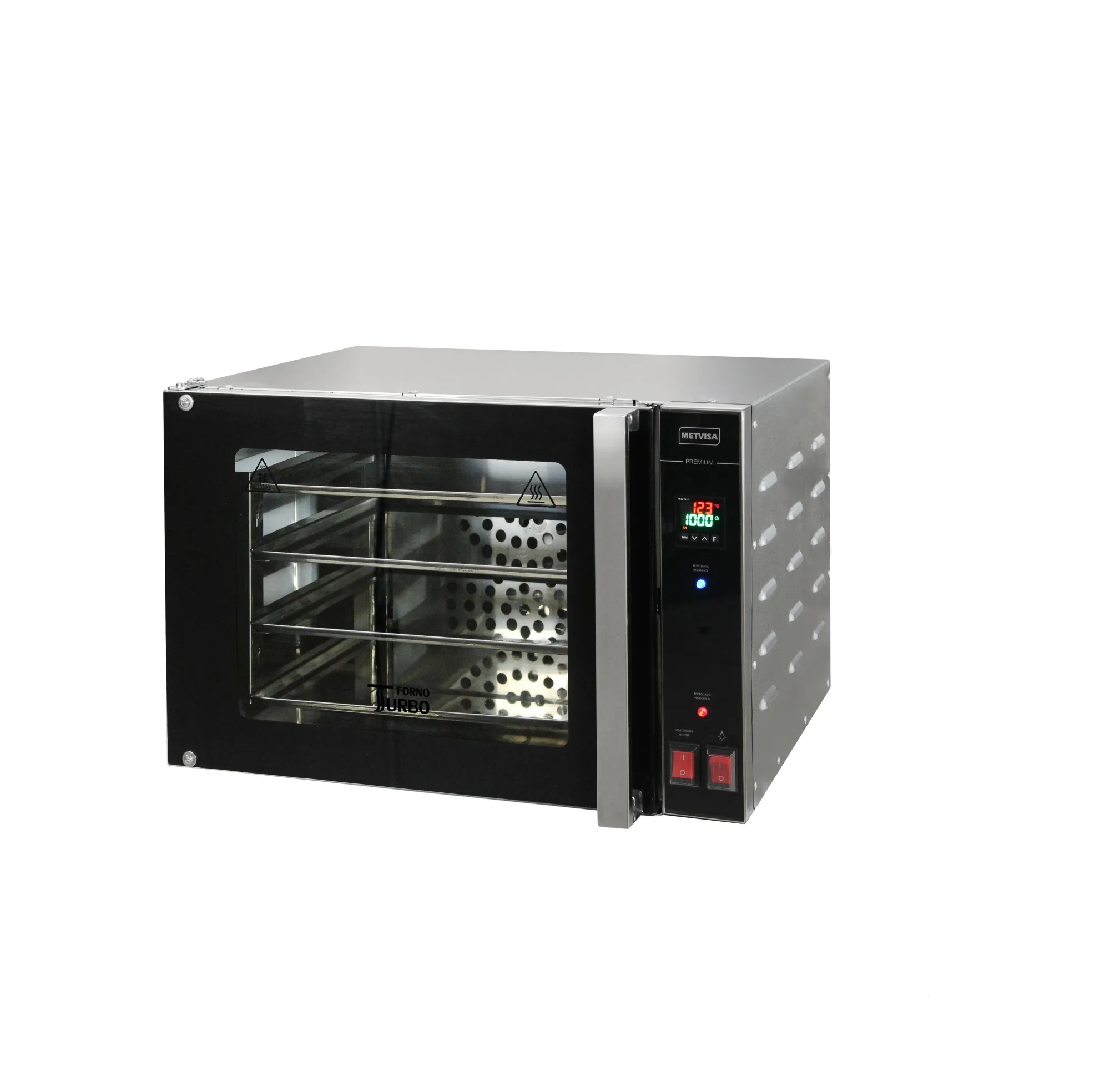 horno turbo electrico max, 4 bandejas